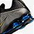 Tênis Masculino  Nike Shox R4 Brasil - Cinza/preto/azul - IO8134 - Imagem 4
