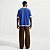 Polo Masculina Nike Club- Azul  IF0723480 - Imagem 5