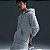 Moletom Masculino Nike Club BB Full Hoodie-Cinza FN3861 - Imagem 2