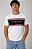 Camiseta Masculina Tommy Hilfiger Logo Faixa 1985-Branca XM07453 - Imagem 1