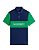 Polo Masculina Tommy Hilfiger -Azul/verde  XM07333400 - Imagem 2