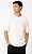 Camiseta Tricô Canelada Masculina-Off White - Imagem 1