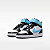 Tênis  Unissex  Nike Court Borough Mid 2-Branco/Preto/Azul CD7782136 - Imagem 2