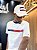 Camiseta Tommy Hilfiger Masculina Flag Stripe-Branca XM04148 - Imagem 2