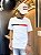 Camiseta Tommy Hilfiger Masculina Flag Stripe-Branca XM04148 - Imagem 1