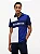 Polo Tommy Hilfiger Masculina Color Block-Branca/Azul Marinho XM07684 - Imagem 1