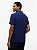 Polo Tommy Hilfiger Masculina Color Block-Branca/Azul Marinho XM07684 - Imagem 3