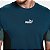 Camiseta Puma Masculina Ess Block -Verde Petróleo 69169836 - Imagem 2