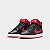 Tênis Unissex Nike Court Borough Mid 2-Preto/Vermelho CD7782018 - Imagem 4