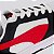Tênis Masculino Puma Rebound V6 Low-Branco/Preto/Vermelho - Imagem 3
