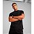 Camiseta Masculina Puma Tech  Essentials-Preta 69394601 - Imagem 2
