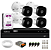 Kit Cftv 4 Câmeras Multi Hd 720p Dvr Intelbras Mhdx - Imagem 1