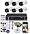 Kit Cftv 6 Câmeras Multi Hd 720p Dvr Intelbras Mhdx - Imagem 1