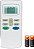 Controle Remoto Ar Condicionado Split Philco Cra01 - Imagem 1