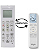 CONTROLE REMOTO SPLIT ELGIN INVERTER ECO DREAM 9 À 36.000 BTUS - KKG36A-C12 - HIFI/QI - Imagem 1