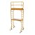 Andaime Duplo com Guarda Corpo e Extensor de Lateral - 3,60m - Imagem 1