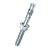 Chumbador Parabolt Zinc. Branco 3/8"X6" (Cx c/ 210) Patta - Imagem 1