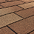 Telha Shingle 3 Abas Desert Tan Bege Pacote 3,10m² - Imagem 1