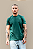 Camiseta Regular Minimal Verde - Imagem 1