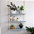 Kit com 3 Prateleiras Cordas MDF Prime - Imagem 6