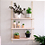Kit com 3 Prateleiras Cordas MDF Prime - Imagem 9