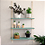Kit com 3 Prateleiras Cordas MDF Prime - Imagem 10