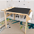 Mesa para Desenho Bobi + Cadeira + Porta lápis + Bobina - Imagem 13