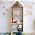 Estante Infantil Casinha 130cm Madeira e MDF Bobi - Imagem 7