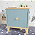 Mesa de Cabeceira Infantil Madeira e MDF Bobi - Imagem 7