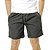 Short Água Masculino Liso Preto Praia Surf - Imagem 1