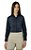 Camisa Social Feminina Preta Jeans Slim Manga Longa - Imagem 1