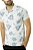 Camiseta Masculina Gola Polo Azul Claro Floral - Imagem 2