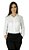 Camisa Social Feminina Slim Manga Longa Viscose Branca Ixória - Imagem 1