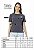 Camiseta Ixória Básica Feminina Gola Redonda Branca - Imagem 4