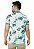 Camisa Masculina Polo Ixória Malha Estampada Folhas Verde - Imagem 2