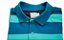 Camisa Masculina Polo Ixória Malha Listrada Verde Petróleo - Imagem 6