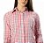 Camisa Feminina Ixória Slim Manga L. Xadrez Vermelha Br/Pto - Imagem 2