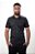 Camisa Masculina Ixória Preta Manga Curta Slim Fit Básica - Imagem 1