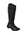 Bota Feminina Montaria Bordado Lateral Cano Alto Preto - Imagem 2