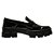 Sapato Mocassim Feminino Tratorado Oxford 10023 Verniz Preto - Imagem 4