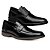 Kit 2 Pares Sapatos Masculino Confort Urban Preto 45001 - Imagem 1