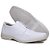 Sapato Masculino Comfot Linha Fly Branco Bico Quadrado 80010 - Imagem 2