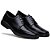 Sapato Masculino Social Comfort Fly Bico Quadrado Preto 80010 - Imagem 1