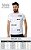 Camiseta Masculina Algodão Básica Ixória Branca Marca - Imagem 4