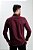 Camisa Masculina Ixória Slim Fit Manga Longa Marsala Marca Luxo - Imagem 3