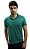 Camiseta Masculina Gola Polo Ixória Verde Prime Viscose Luxo - Imagem 1