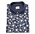 Camiseta Masculina Gola Polo Ixória Piquet Azul Marinho Floral - Imagem 4