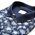 Camiseta Masculina Gola Polo Ixória Piquet Azul Marinho Floral - Imagem 6