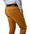 Calça Masculina Alfaiataria Sarja Com Elastano Caramelo - Imagem 4