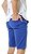 Bermuda Masculina Sarja Iron Azul Royal Essencial - Imagem 3